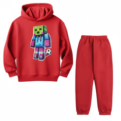 minecraft charactor Hoodie Tracksuit (Premium)