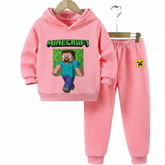 Minecraft Man Hoodie Tracksuit (Premium)