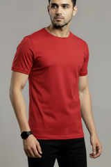 Red Men's Basic Tee