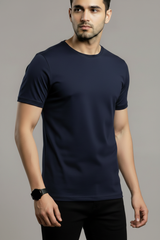 Navy Blue Tee – 2:3 Portrait
