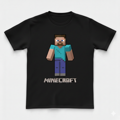 COTTON JERSEY- MULTICOLOR MINECRAFT TEE