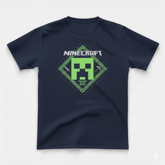 COTTON JERSEY- MULTICOLOR MINECRAFT TEE
