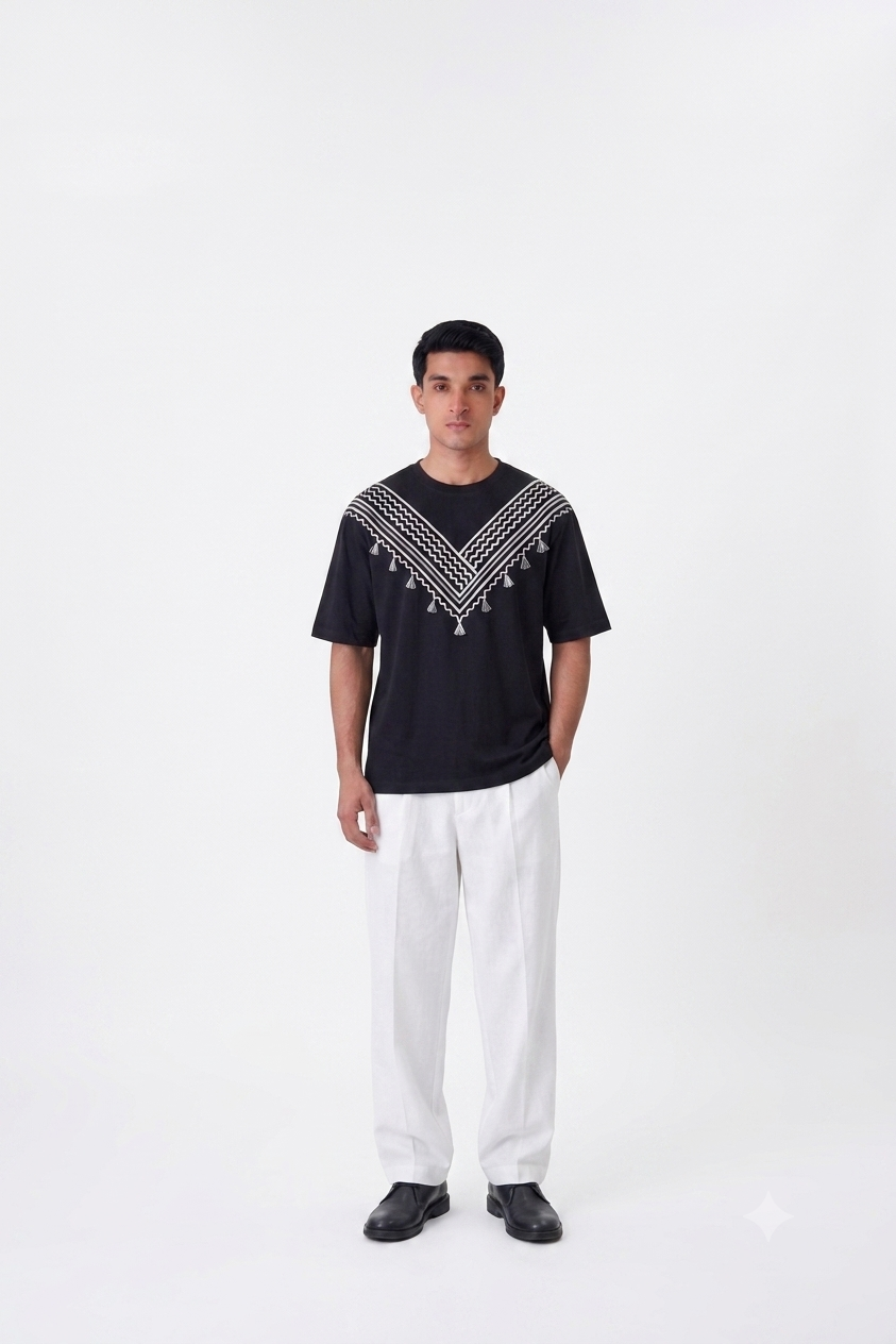 JHALLER JERSEY DOWN SHOULDER SHIRT -CODE (105)