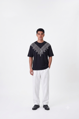 JHALLER JERSEY DOWN SHOULDER SHIRT -CODE (105)