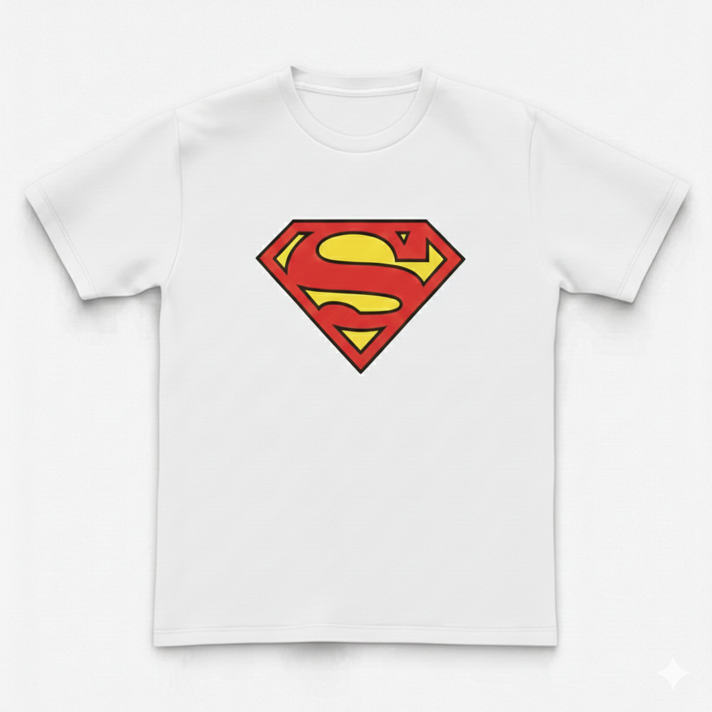 COTTON JERSEY- MULTICOLOR SUPERMAN TEE