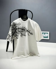 CROSS TREE JERSEY DOWN SHOULDER SHIRT -CODE (105)