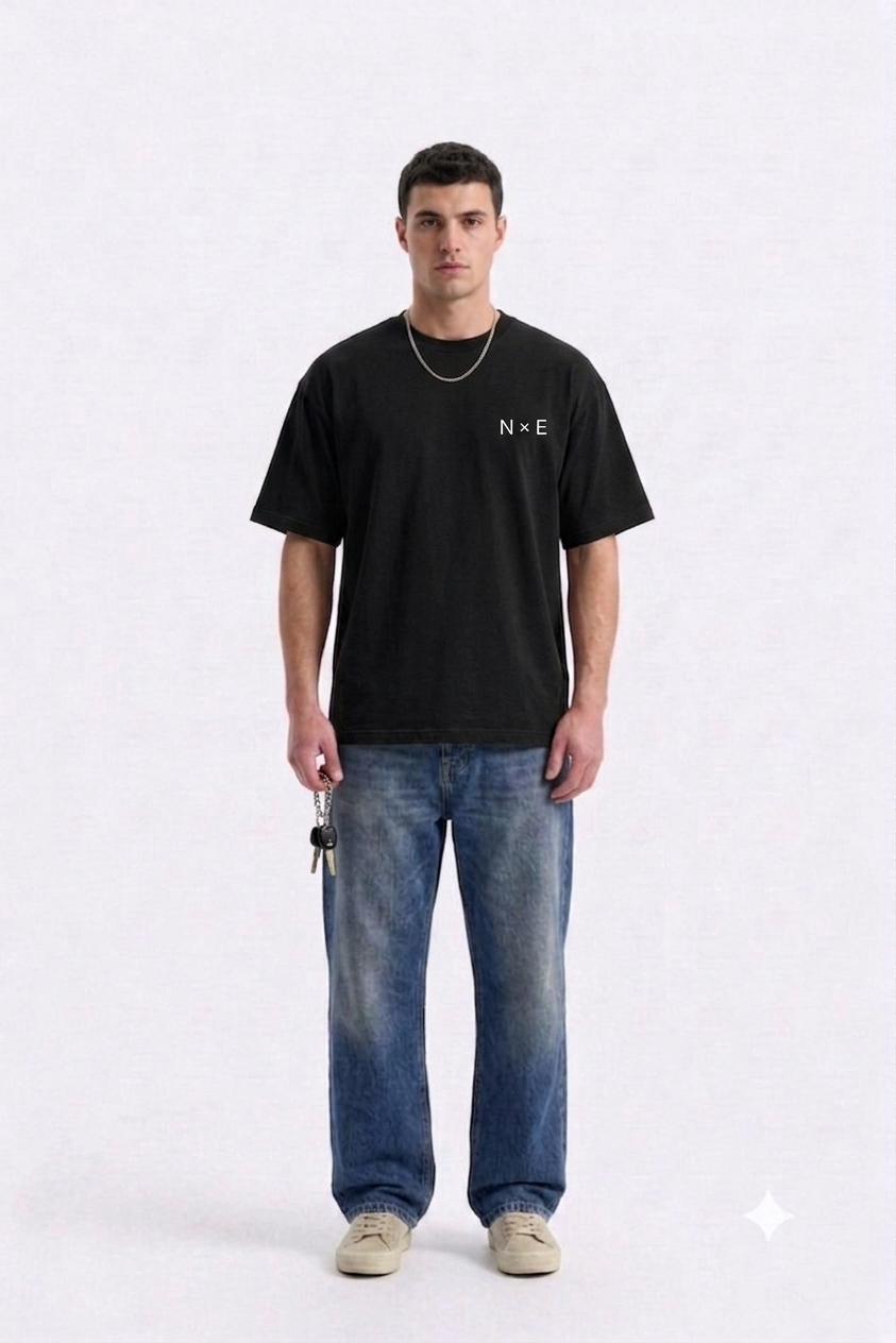 NxE JERSEY DOWN SHOULDER SHIRT -CODE (105)