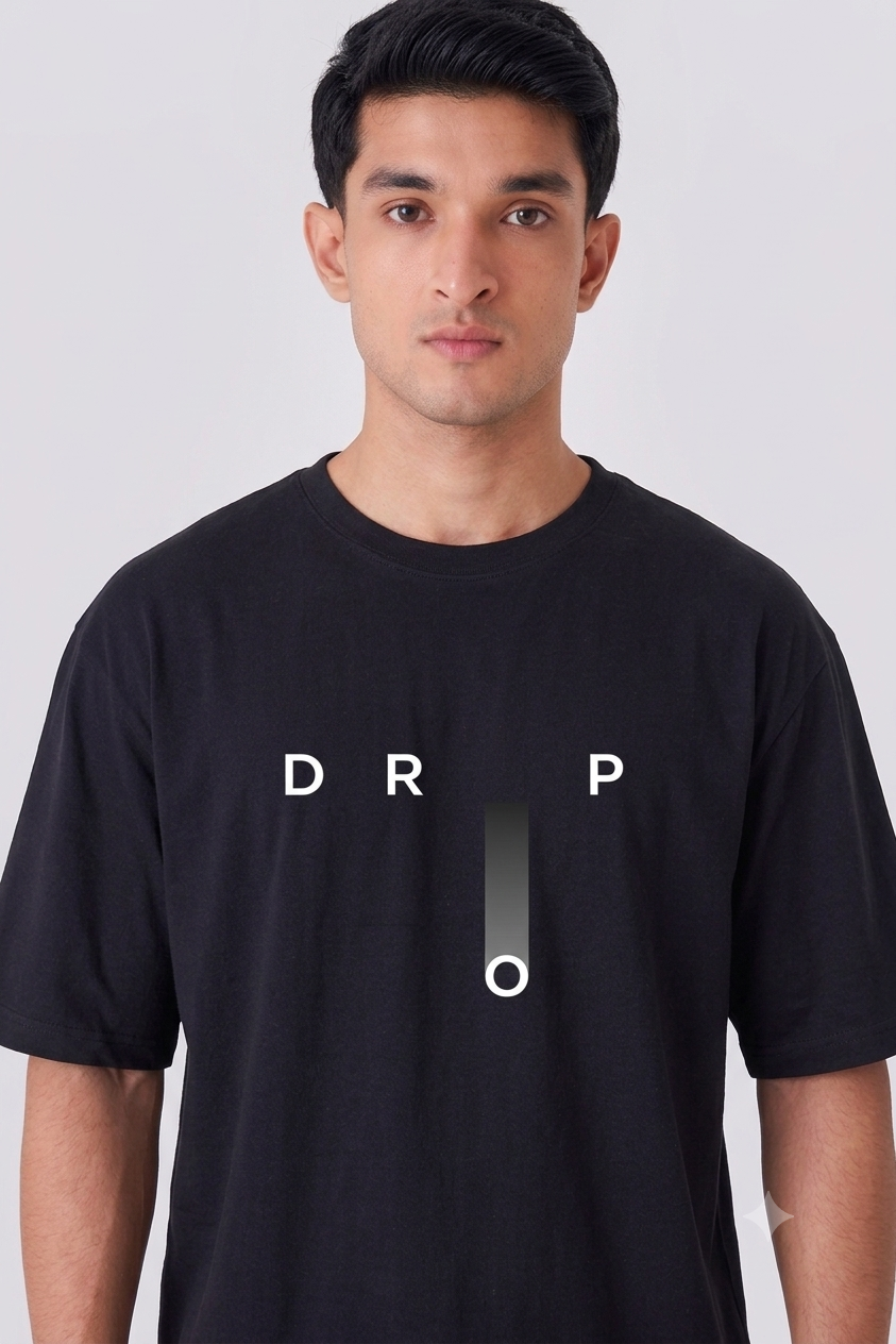 DROP JERSEY DOWN SHOULDER SHIRT -CODE (105)