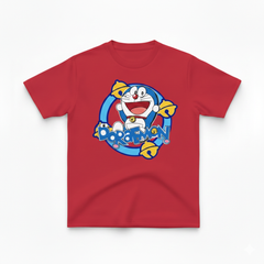 COTTON JERSEY- MULTICOLOR DOREMON TEE