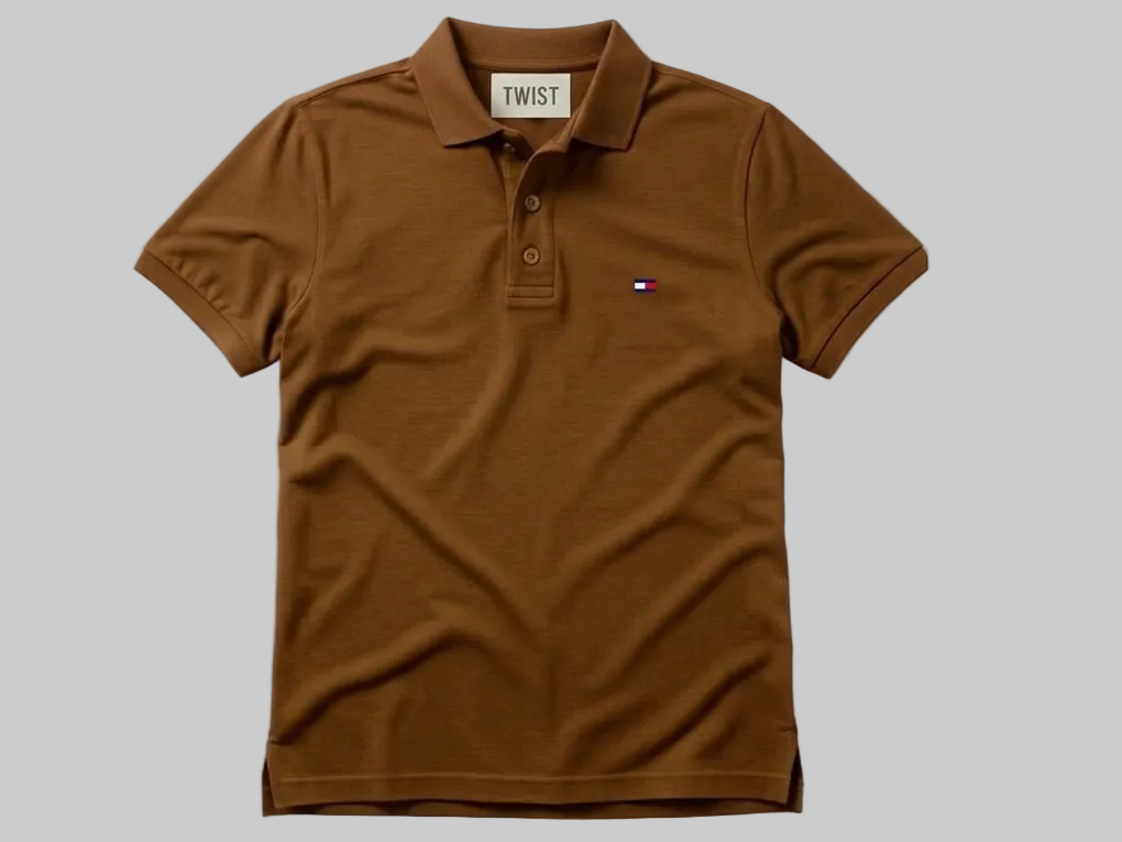 Brown Polo Shirt – Premium Quality & Comfortable Wear (Code 1205)