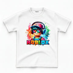 COTTON JERSEY- MULTICOLOR ROBLOX TEE