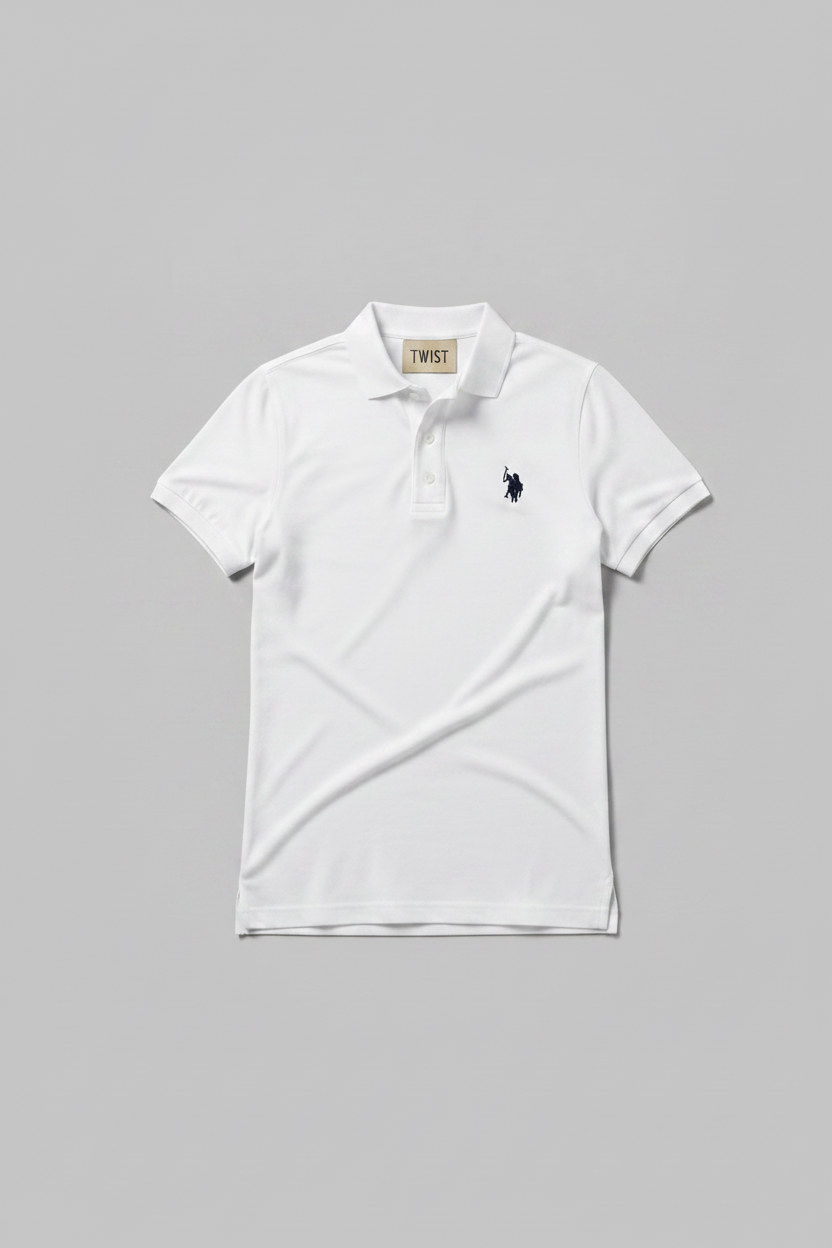 White Polo 2:3 Portrait